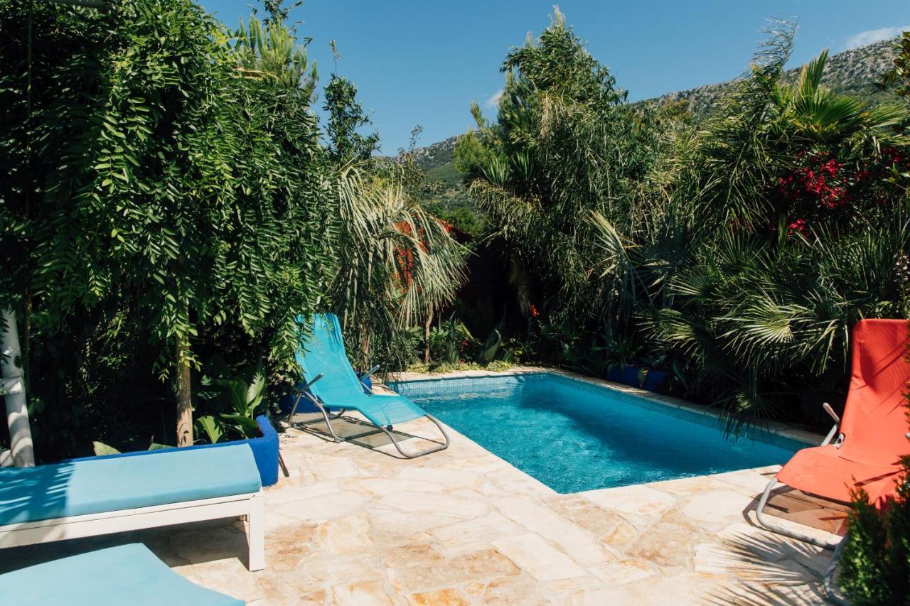 Villa Tropica, Total Privacy, Tropical Garden And Private Pool Kaštela Exteriér fotografie